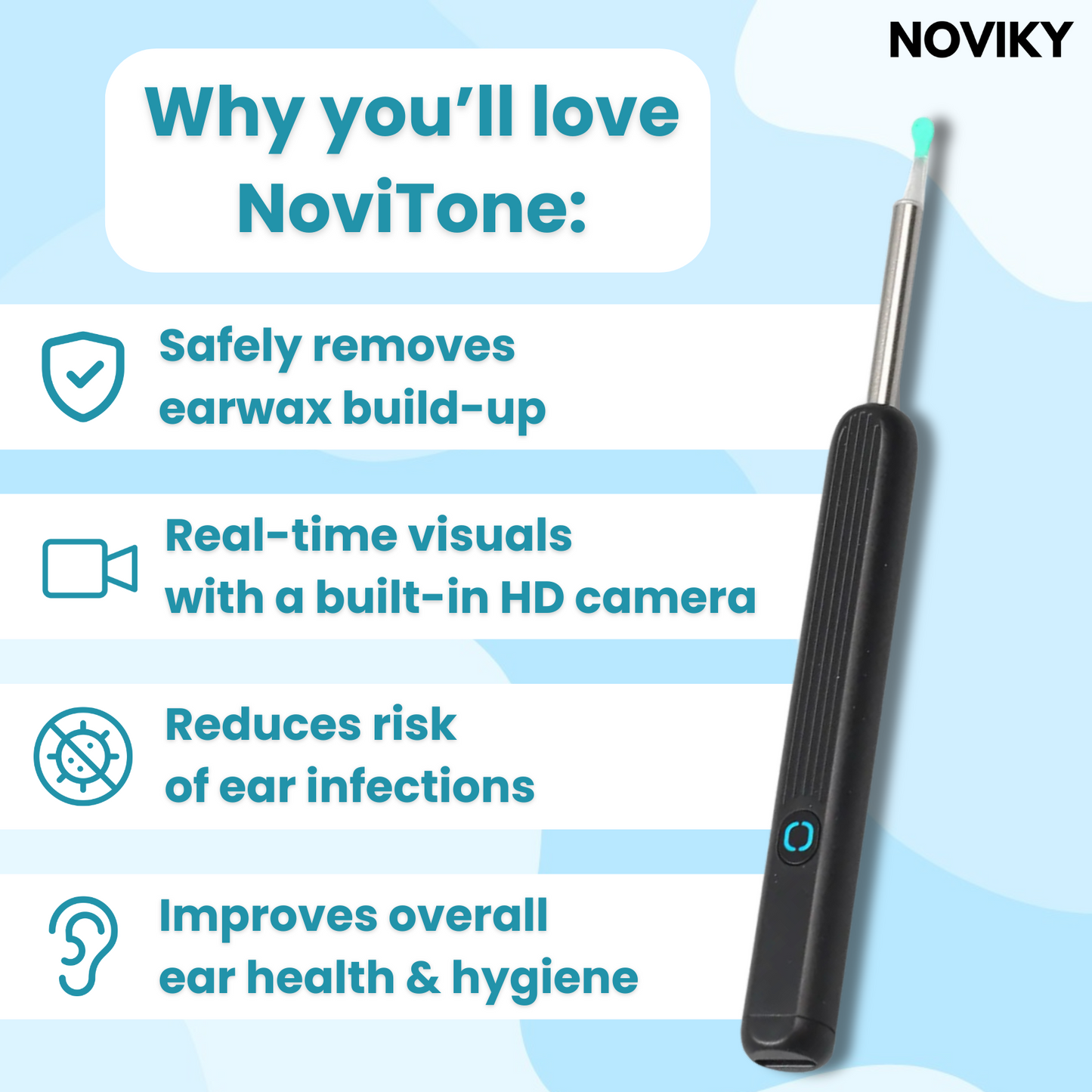 NoviTone™ - Ear Cleaner Camera
